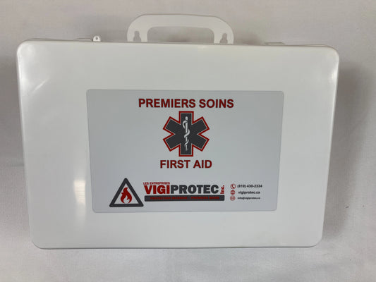 NON RÉGLEMENTÉE - Trousse de premiers soins CNESST-CSA Type 2 - et MFAQ pour garderie et CPE