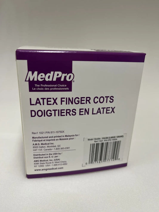 Doigtiers en latex - bte  288