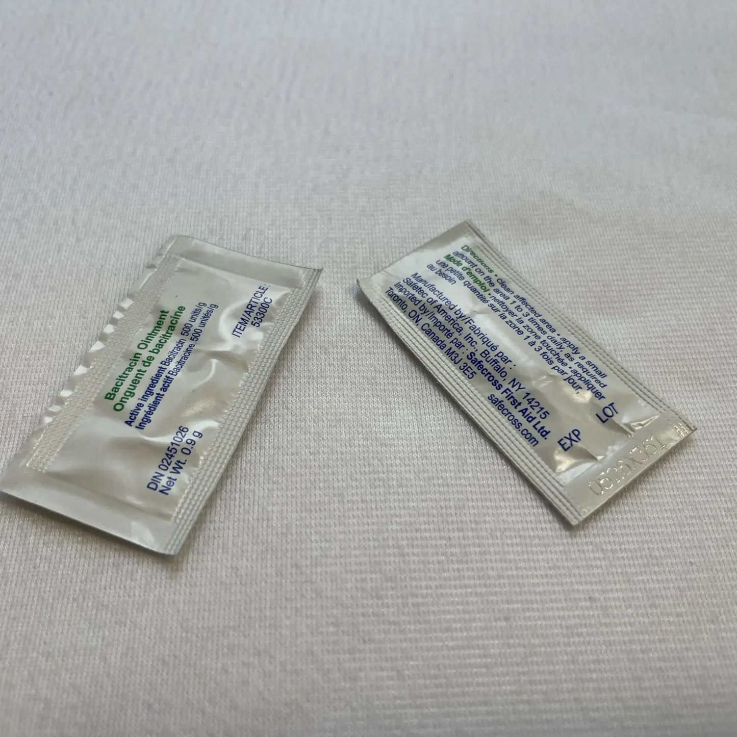 Onguent Bacitracin Zinc - Sachet de 0.9gr