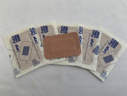 Bandages adhésifs, stériles, grande plaque (2x3)