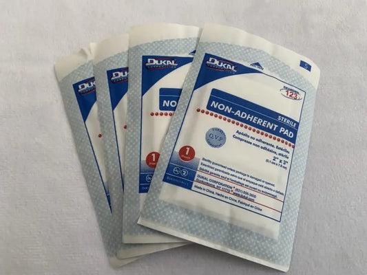 Pansements non adhérents, stériles (2x3 po)