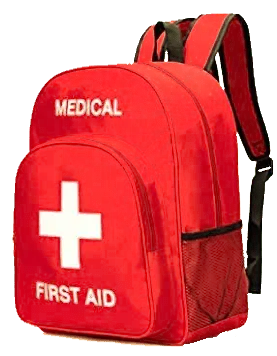 Sac à dos pour trousse de premiers soins